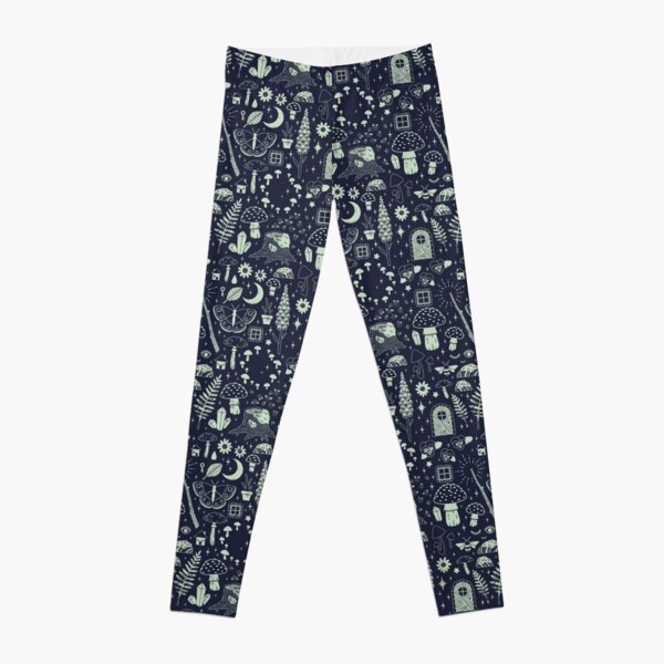 Fairy Garden: Midnight Leggings