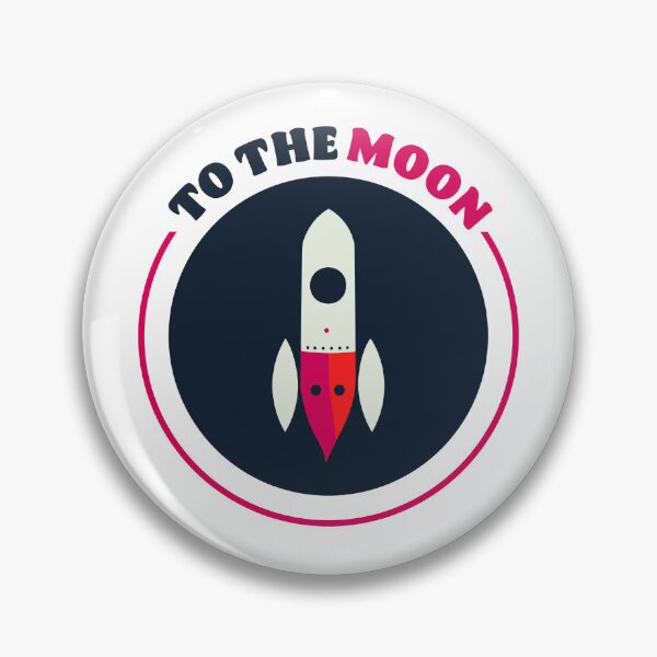 Item preview, To The Moon || Cute Rocket Vector Art designed and sold by MadSwellDesigns.