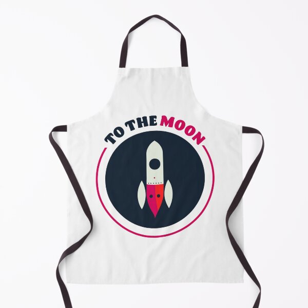 Item preview, To The Moon || Cute Rocket Vector Art designed and sold by MadSwellDesigns.
