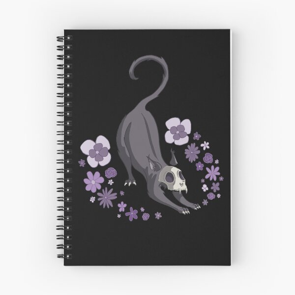 Item preview, Skullkitty Pounce! designed and sold by flailingmuse.