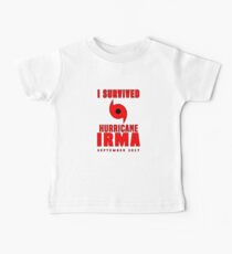 I Survived Hurricane Irma Baby T-Shirt