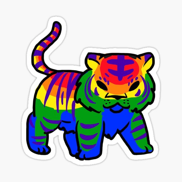 Pride Tiger - Gay | Sticker