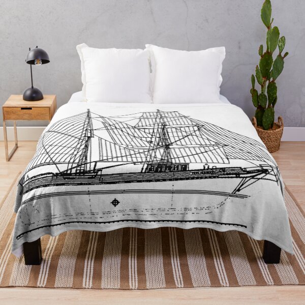 Item preview, Galleon Ship Art Print designed and sold by EROUISE.