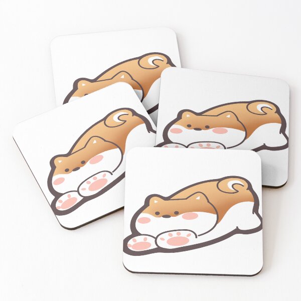 Item preview, cute fat dog designed and sold by DestinyComplex.