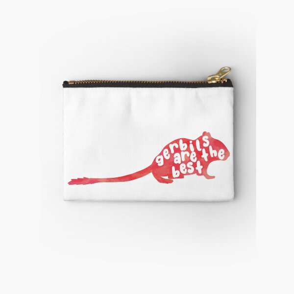 Item preview, Gerbils are the best (red watercolour silhouette) designed and sold by Becky-Marie.