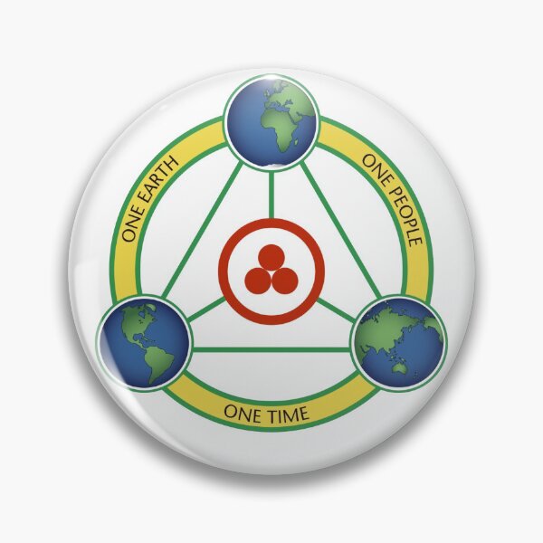 Item preview,  peace Intergalactic flag - one people one time one earth designed and sold by OptLuv.