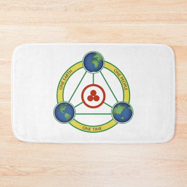 Item preview,  peace Intergalactic flag - one people one time one earth designed and sold by OptLuv.