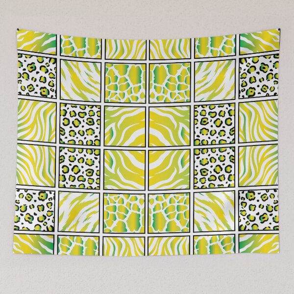 Item preview, Animal Print - Shades of Yellow & Green designed and sold by TwinPowerTammy.