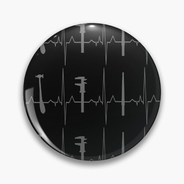 Item preview, Metalsmith jeweler's tools heartbeat jewelry maker merch gift designed and sold by MetalicBabe.