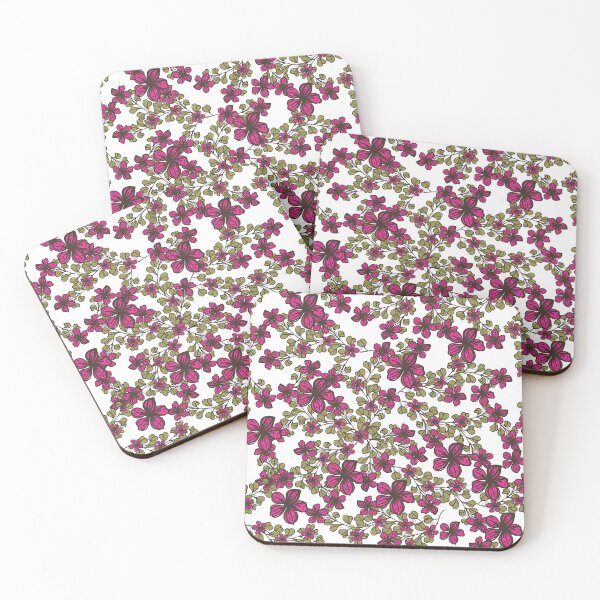 Item preview, Flowers Impressionist Pattern Art Colorful Paisley  designed and sold by HomeCoquette.