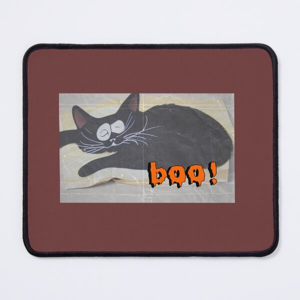 Item preview, HALLOWEEN MURDER CAT designed and sold by starfishstuff.
