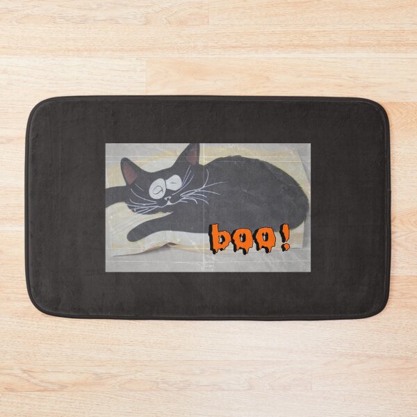 Item preview, HALLOWEEN MURDER CAT designed and sold by starfishstuff.
