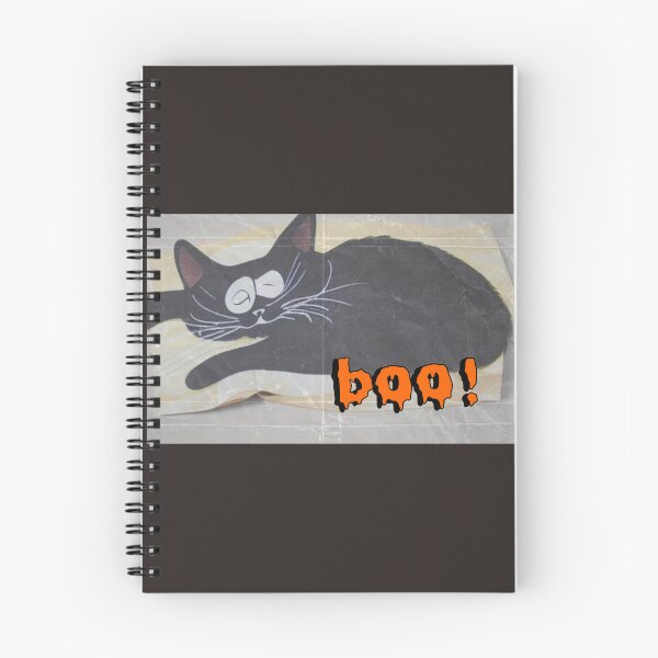 Item preview, HALLOWEEN MURDER CAT designed and sold by starfishstuff.