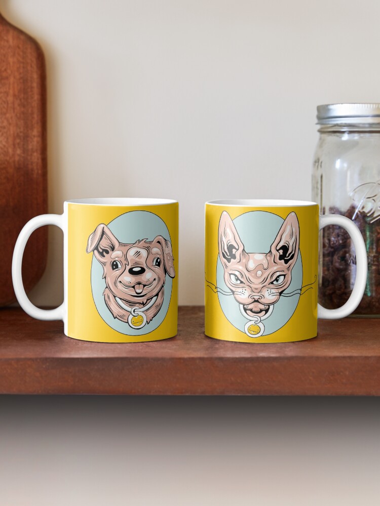Alternate view of Opposites Attract Coffee Mug