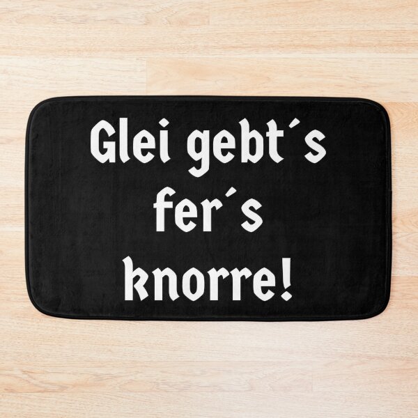Item preview, Glei Gebts fers knorre, funny Palatinate outfits designed and sold by Kirei-Lily.