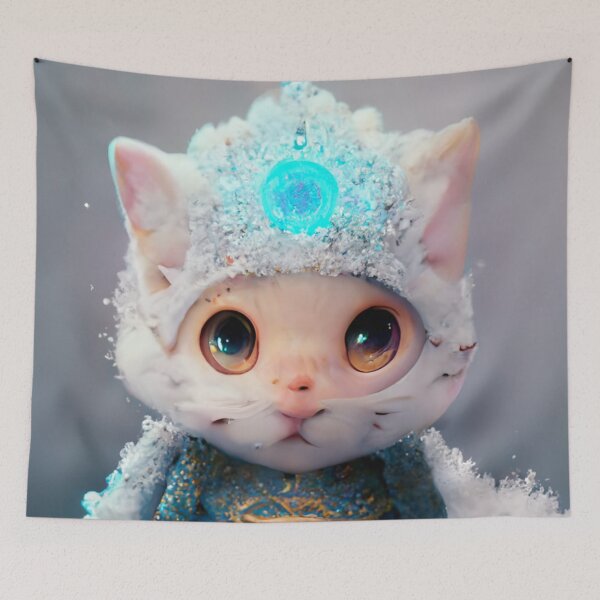 Item preview, Cute Snow Queen Cat  designed and sold by Pet Shelter.