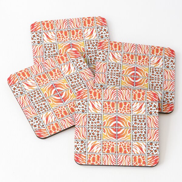 Item preview, Animal Print - Shades of Red and Orange designed and sold by TwinPowerTammy.