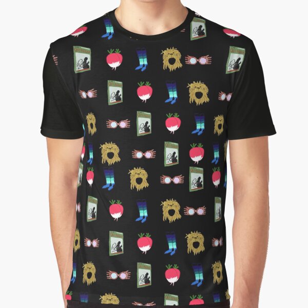 Lovegood Muster Grafik T-Shirt