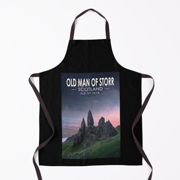 Item preview, The Old Man of Storr Scotland Watercolor Vintage designed and sold by KrisSidDesigns.
