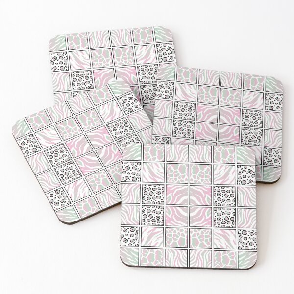 Item preview, Animal Print - Shades of Pink & Green designed and sold by TwinPowerTammy.