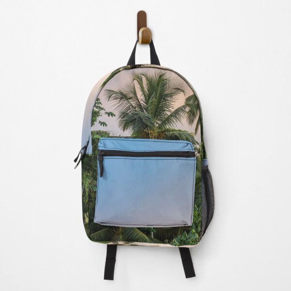 Item preview, Sunset palm trees, Colombia designed and sold by photofelix-.