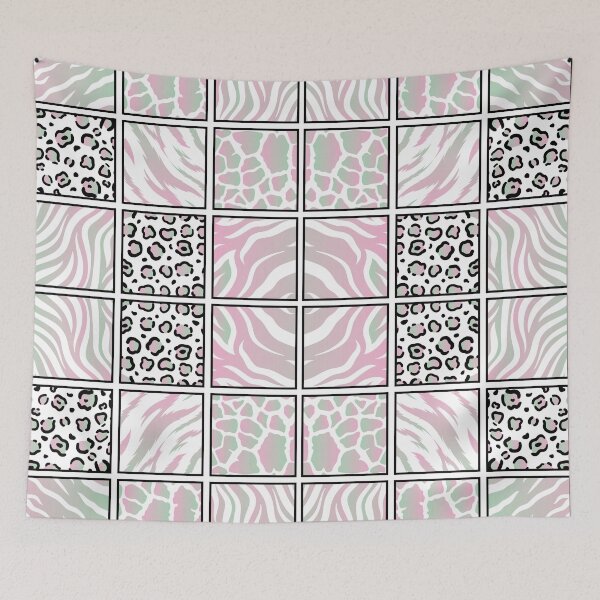 Item preview, Animal Print - Shades of Pink & Green designed and sold by TwinPowerTammy.