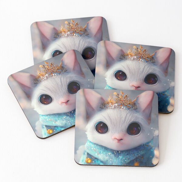 Item preview, Fairy Snow Queen Royal Cat designed and sold by Pet Shelter.