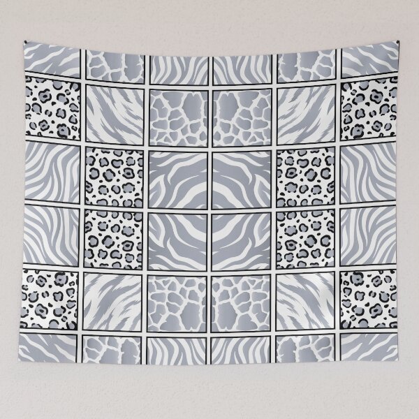 Item preview, Animal Print - Shades of Silver designed and sold by TwinPowerTammy.