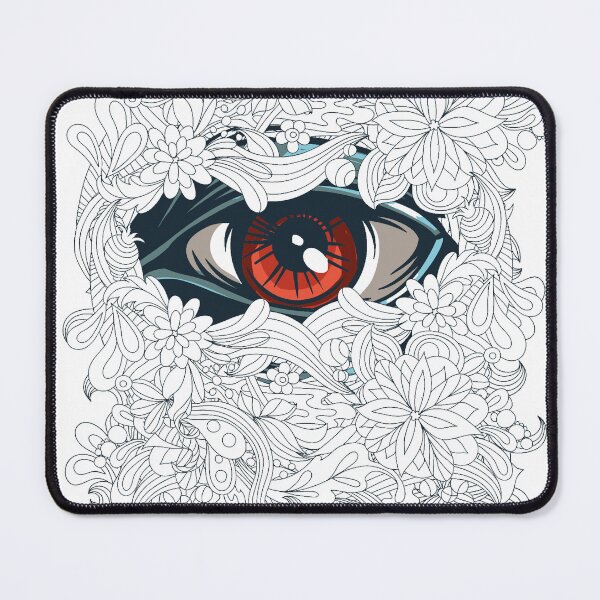Item preview, Eyes in flowers designed and sold by lunegreiros.