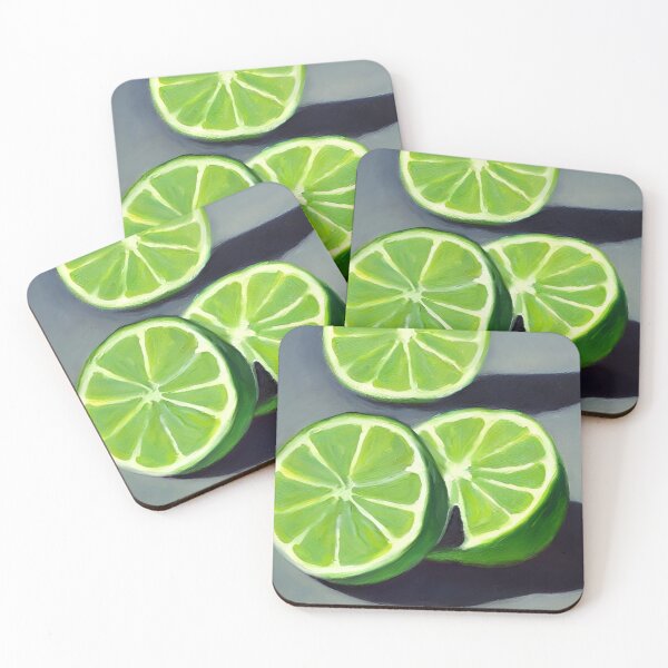 Item preview, Sliced Limes designed and sold by ArtFactoryAI.