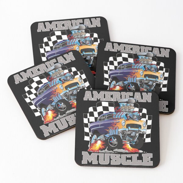 Item preview, Muscle Cars High Performance Race Car Street Machine designed and sold by CharJens.