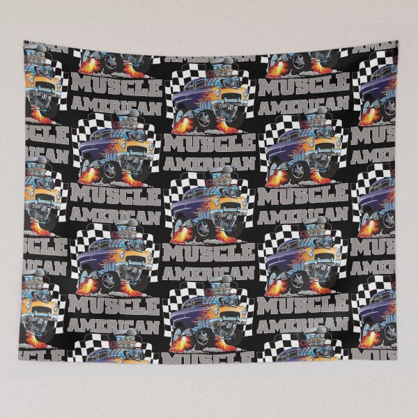 Item preview, Muscle Cars High Performance Race Car Street Machine designed and sold by CharJens.