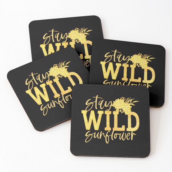 Item preview, Stay wild sunflower | gift designed and sold by Smoking_Animals .