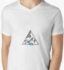 outdoors Men's V-Neck T-Shirt