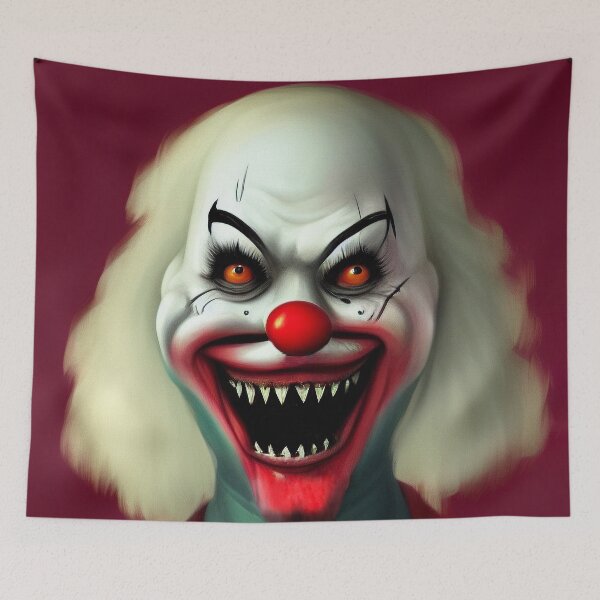 Item preview, scary clown designed and sold by tony4urban.