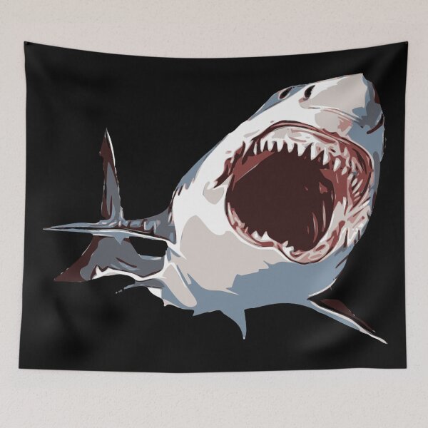 Item preview, Angry White Shark designed and sold by martien53.