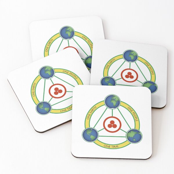 Item preview,  peace Intergalactic flag - one people one time one earth designed and sold by OptLuv.