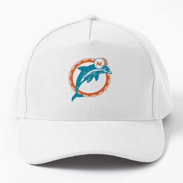 Miami Dolphins Hat / Dolphins Hat / Miami Dolphins Dad Hat White