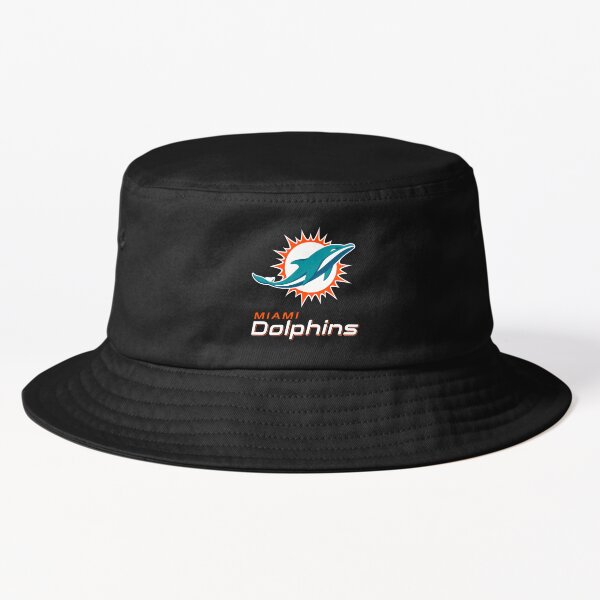 miami dolphins bucket hat with string