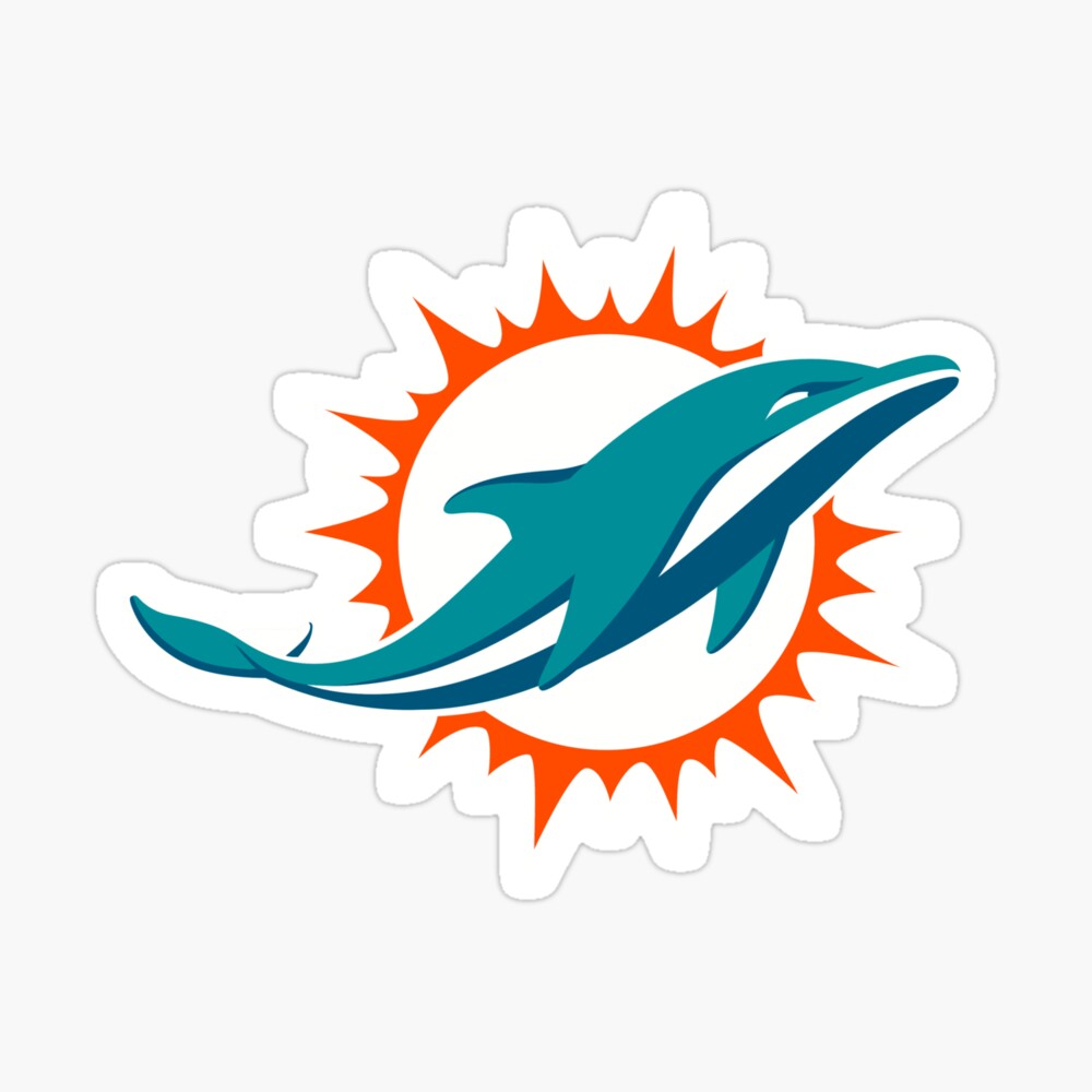 Cool Dolphin Fear the Fin Miami Football Fan  Classic T-Shirt for Sale by  JoselinDuran