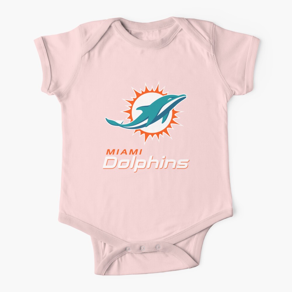 Dolphins-City Green Baby One-Piece for Sale by jecaloose