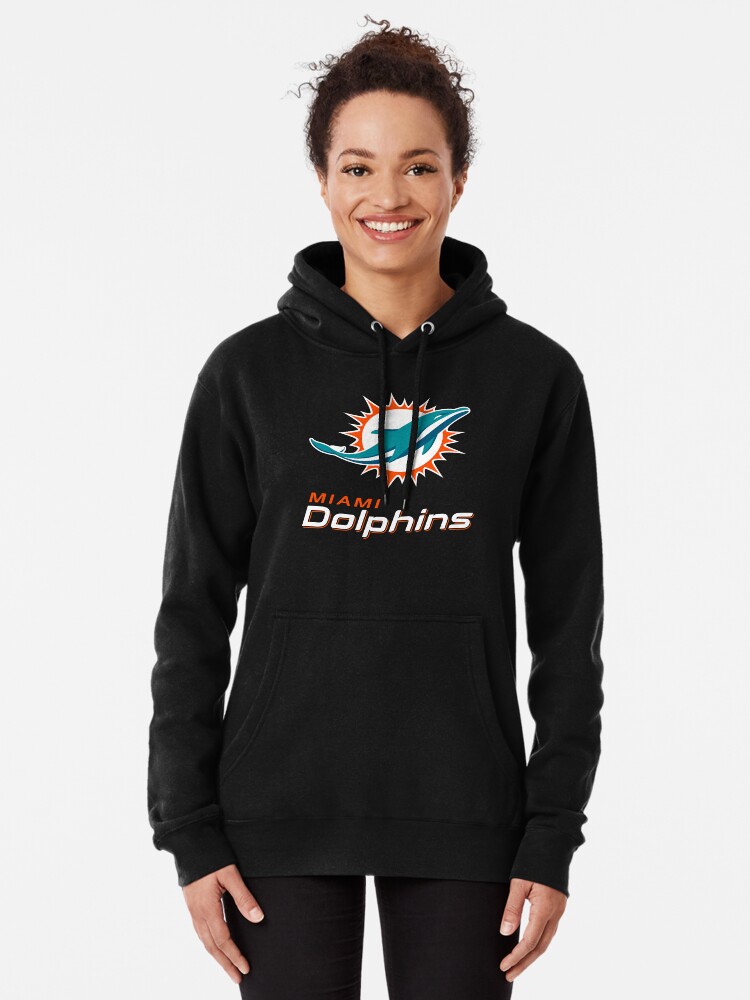 NIKE Miami Dolphins Fan Gear Throwback Go Helmet Sweatshirt nwt size S