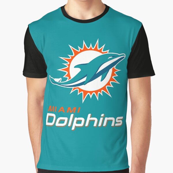 Christian Wilkins Miami Dolphins Men's Aqua Any Name & Number Logo T-Shirt 