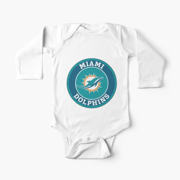 Dolphins-City Green Baby One-Piece for Sale by jecaloose