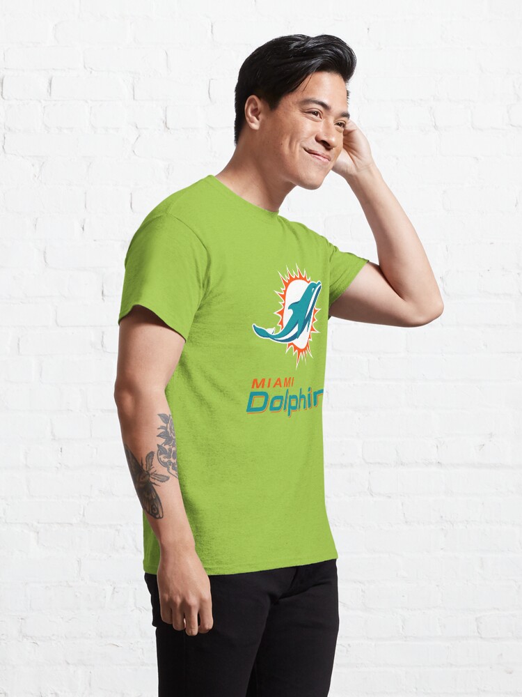 Dolphins-City Green Active T-Shirt for Sale by jecaloose