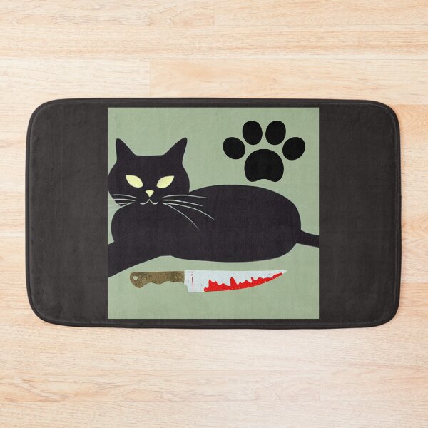 Item preview, A  MURDEROUS CAT designed and sold by starfishstuff.