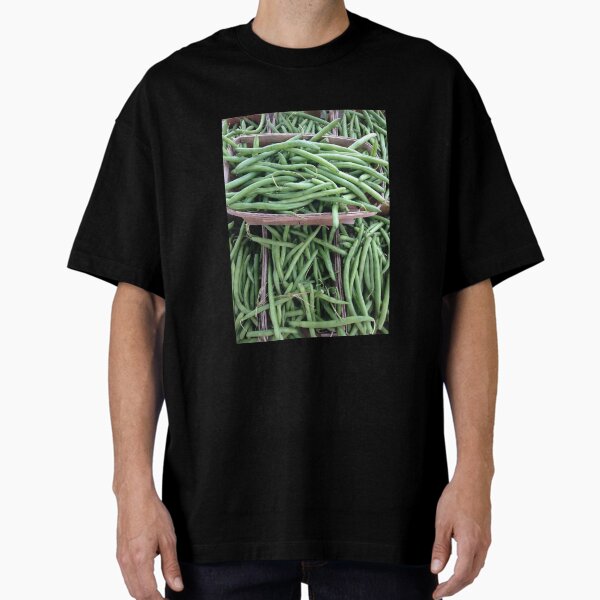 Baskets of Green Beans Oversized T-Shirt