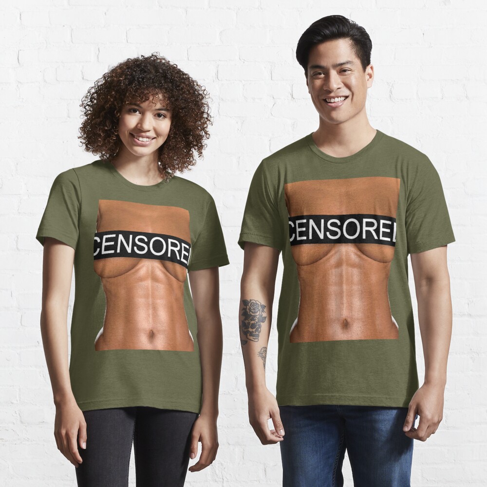 Censored Washington Redskins Logo T-shirt · Flatiron Apparel