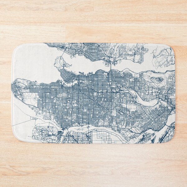 Artikelvorschau, Kanada, Vancouver - minimalistischer Stadtplan entworfen und verkauft von cozyspirit.