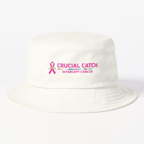 Crucial Catch Cancer Intercept Bucket Hat for Sale by Cozy-space